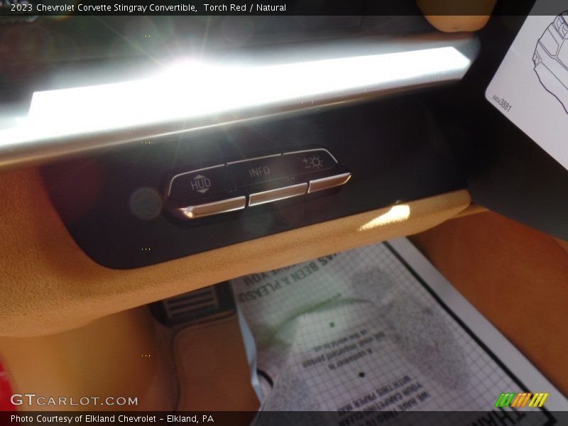 Torch Red / Natural 2023 Chevrolet Corvette Stingray Convertible