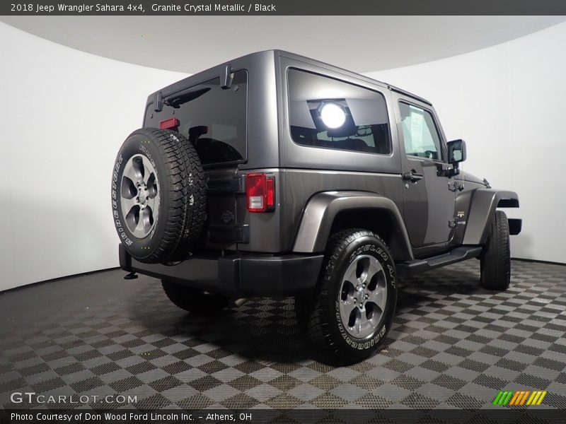 Granite Crystal Metallic / Black 2018 Jeep Wrangler Sahara 4x4
