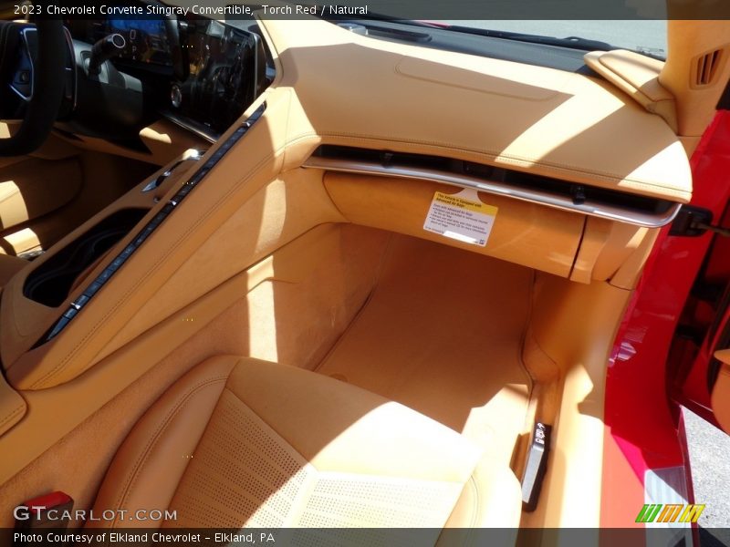 Torch Red / Natural 2023 Chevrolet Corvette Stingray Convertible