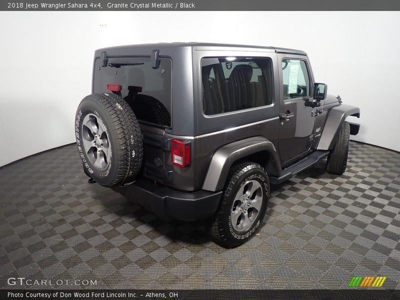 Granite Crystal Metallic / Black 2018 Jeep Wrangler Sahara 4x4