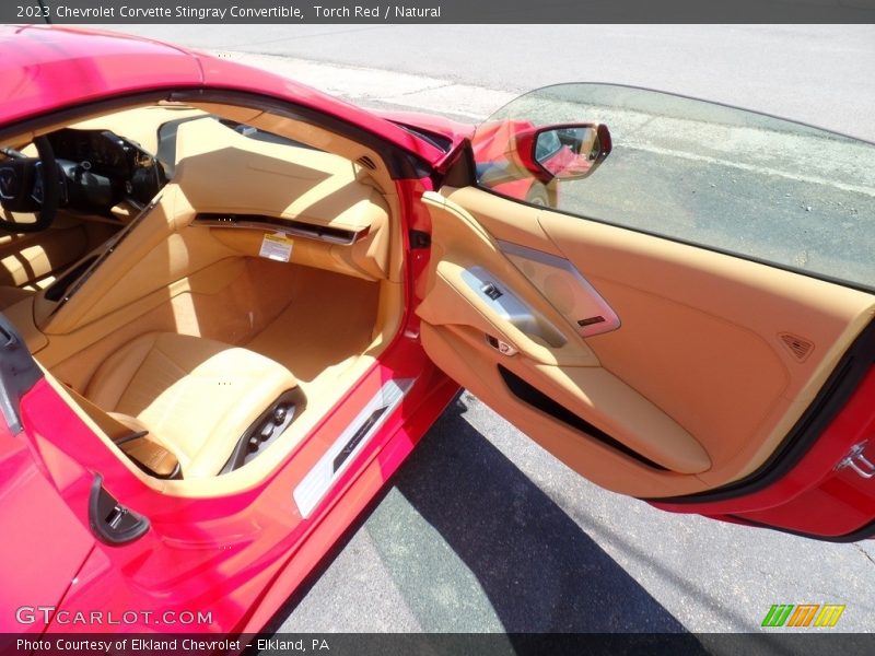 Torch Red / Natural 2023 Chevrolet Corvette Stingray Convertible
