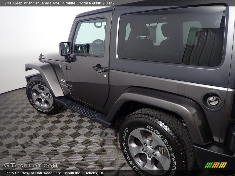 Granite Crystal Metallic / Black 2018 Jeep Wrangler Sahara 4x4