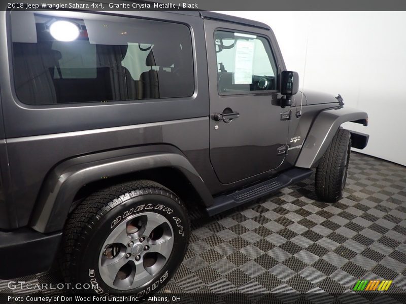 Granite Crystal Metallic / Black 2018 Jeep Wrangler Sahara 4x4