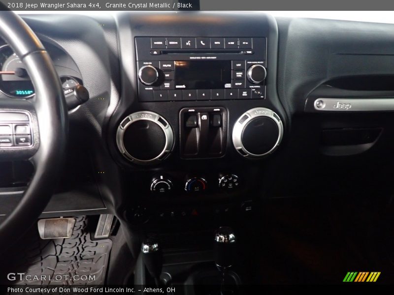 Granite Crystal Metallic / Black 2018 Jeep Wrangler Sahara 4x4