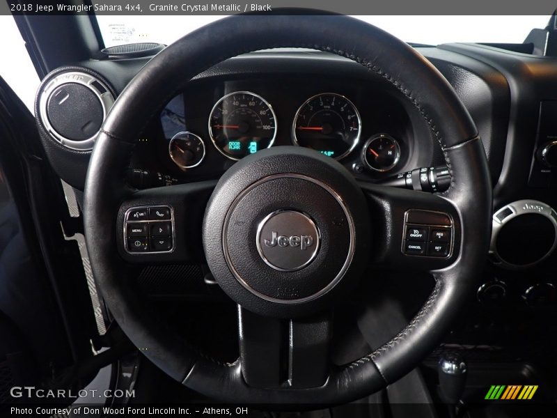 Granite Crystal Metallic / Black 2018 Jeep Wrangler Sahara 4x4