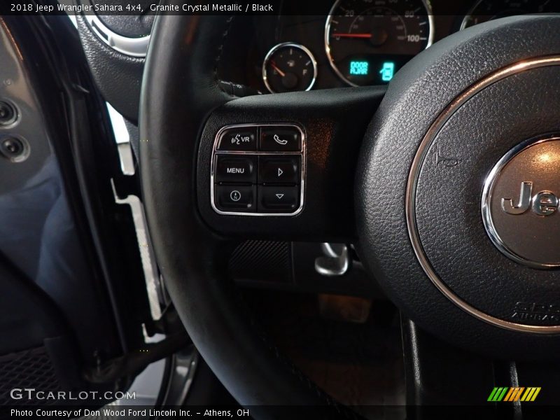Granite Crystal Metallic / Black 2018 Jeep Wrangler Sahara 4x4