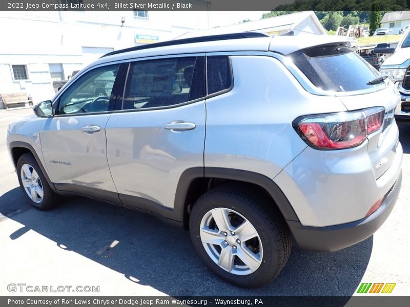 Billet Silver Metallic / Black 2022 Jeep Compass Latitude 4x4