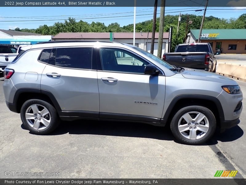 Billet Silver Metallic / Black 2022 Jeep Compass Latitude 4x4