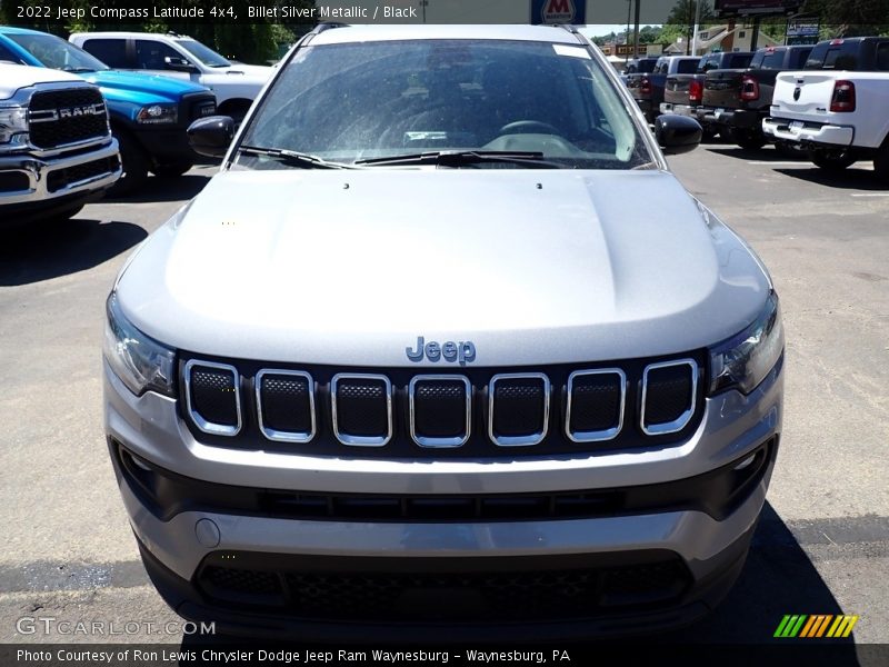 Billet Silver Metallic / Black 2022 Jeep Compass Latitude 4x4