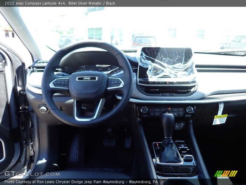 Billet Silver Metallic / Black 2022 Jeep Compass Latitude 4x4
