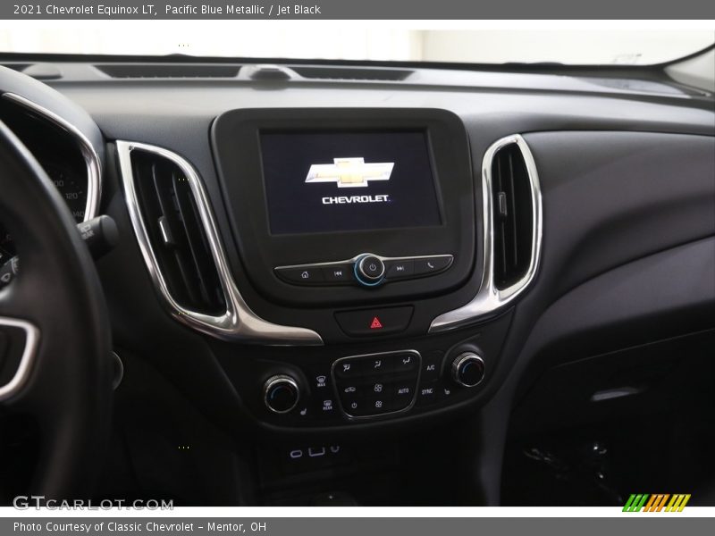 Pacific Blue Metallic / Jet Black 2021 Chevrolet Equinox LT