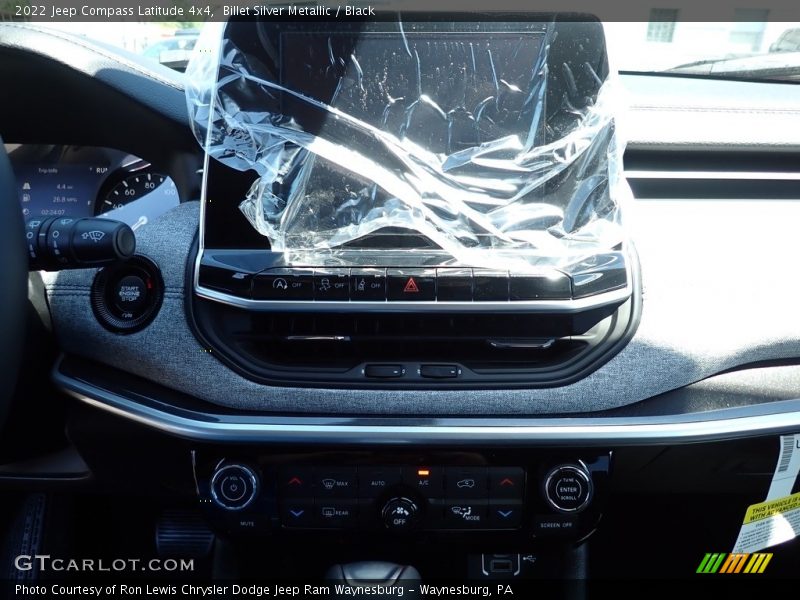 Billet Silver Metallic / Black 2022 Jeep Compass Latitude 4x4
