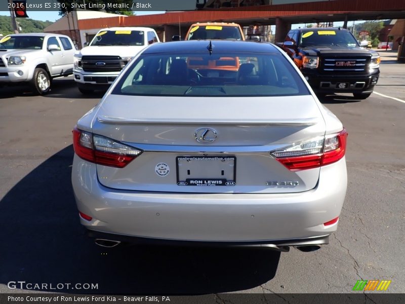  2016 ES 350 Silver Lining Metallic