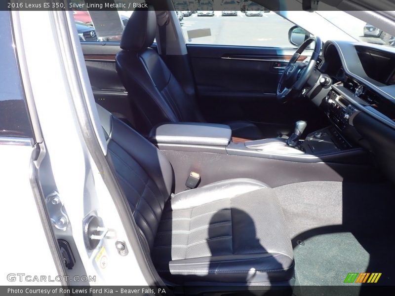 Front Seat of 2016 ES 350