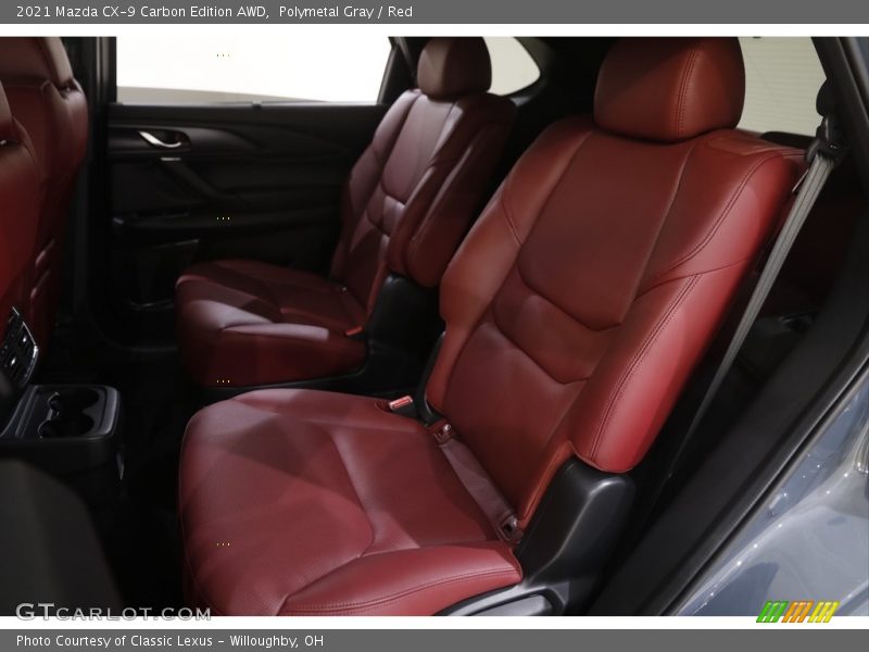 Polymetal Gray / Red 2021 Mazda CX-9 Carbon Edition AWD