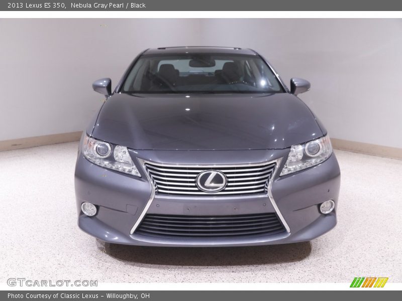 Nebula Gray Pearl / Black 2013 Lexus ES 350