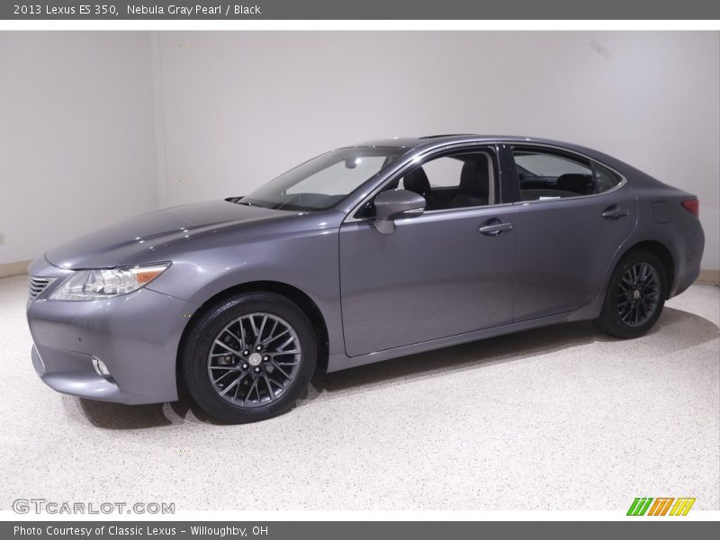 Nebula Gray Pearl / Black 2013 Lexus ES 350