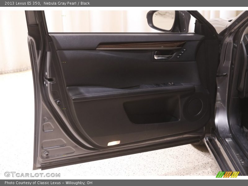 Nebula Gray Pearl / Black 2013 Lexus ES 350
