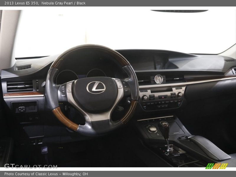 Nebula Gray Pearl / Black 2013 Lexus ES 350