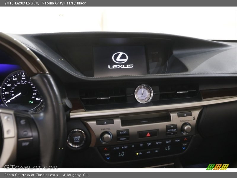 Nebula Gray Pearl / Black 2013 Lexus ES 350