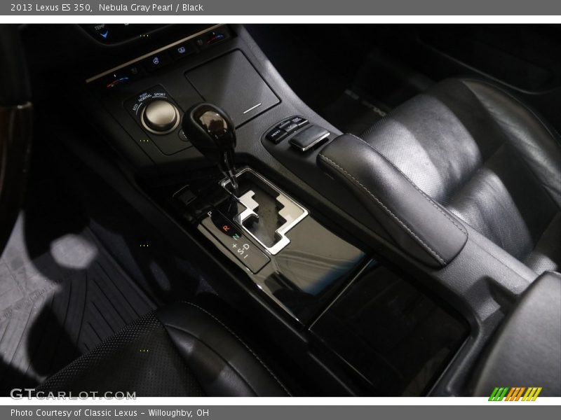 Nebula Gray Pearl / Black 2013 Lexus ES 350