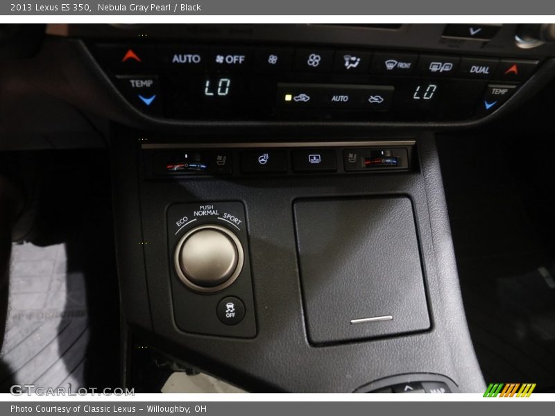 Nebula Gray Pearl / Black 2013 Lexus ES 350