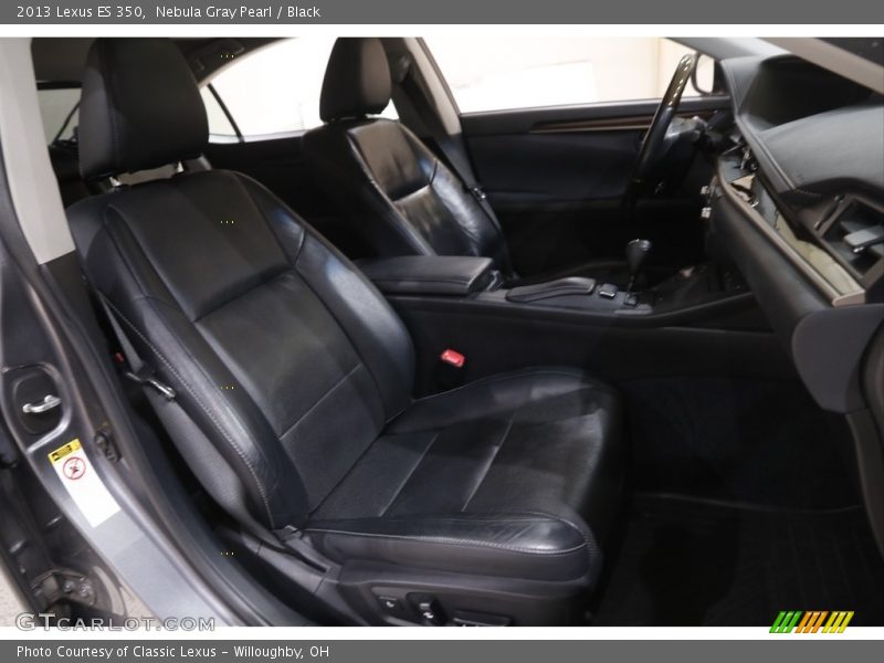 Nebula Gray Pearl / Black 2013 Lexus ES 350