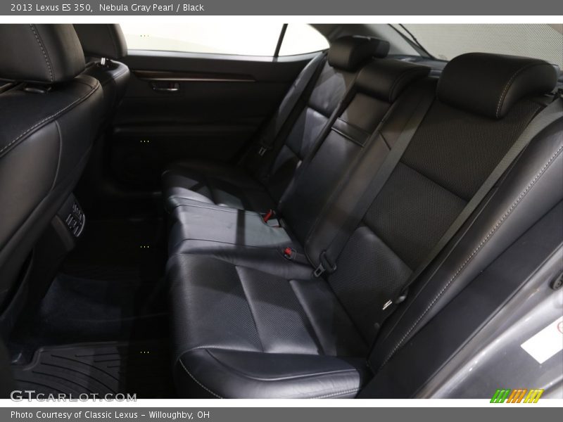 Nebula Gray Pearl / Black 2013 Lexus ES 350