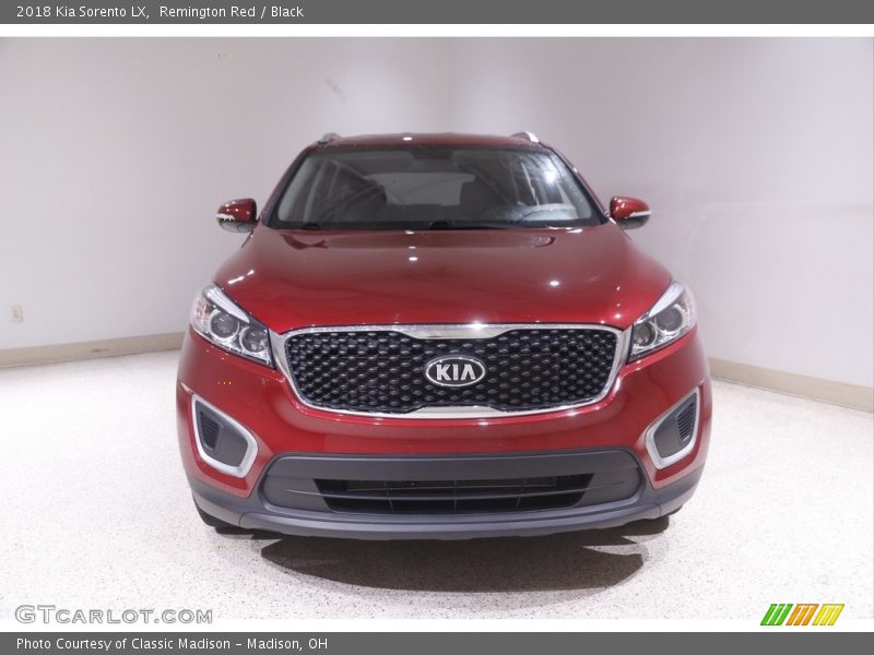 Remington Red / Black 2018 Kia Sorento LX