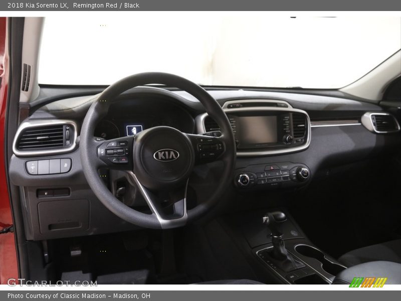 Dashboard of 2018 Sorento LX