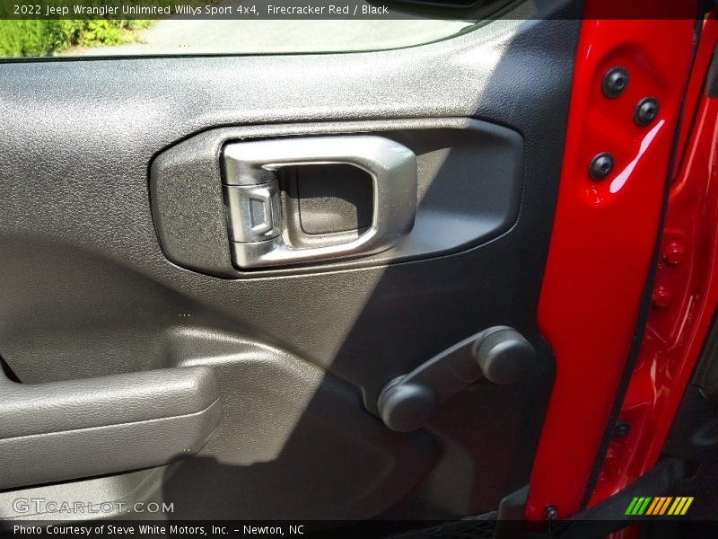 Firecracker Red / Black 2022 Jeep Wrangler Unlimited Willys Sport 4x4