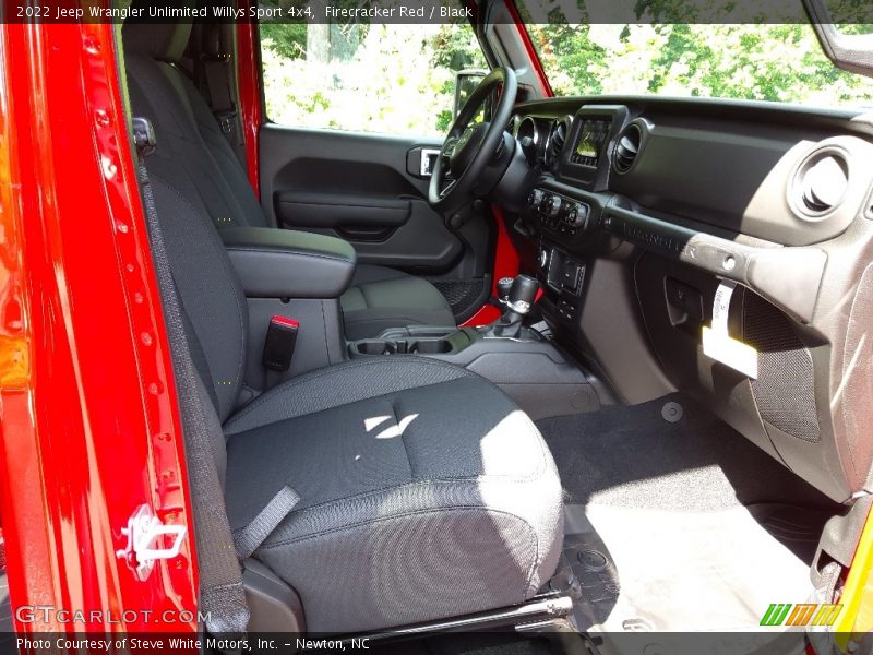 Firecracker Red / Black 2022 Jeep Wrangler Unlimited Willys Sport 4x4