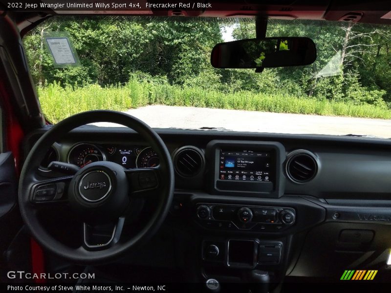 Firecracker Red / Black 2022 Jeep Wrangler Unlimited Willys Sport 4x4