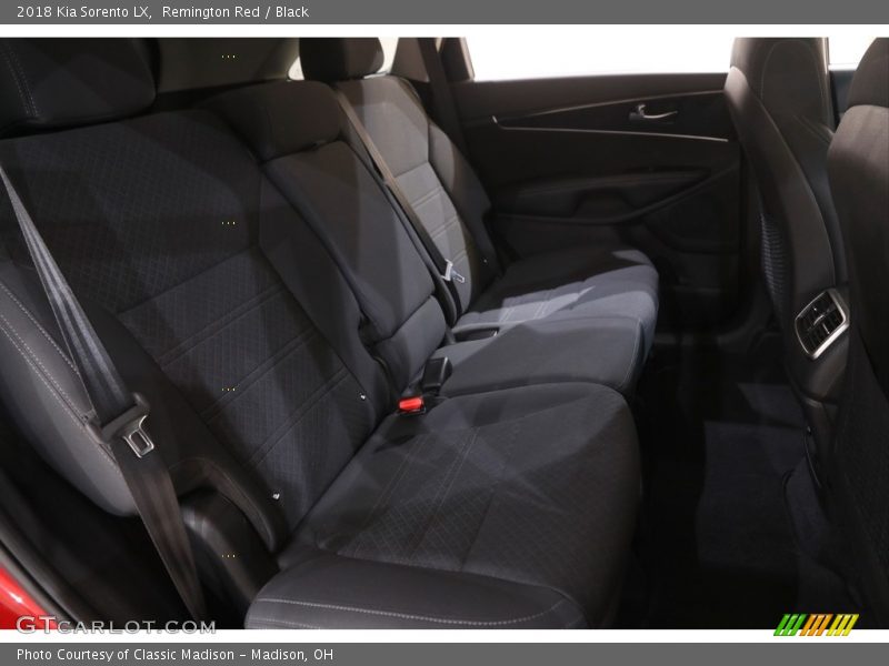 Rear Seat of 2018 Sorento LX