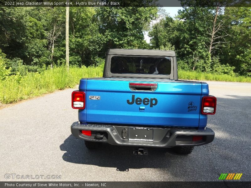 Hydro Blue Pearl / Black 2022 Jeep Gladiator Willys Sport 4x4