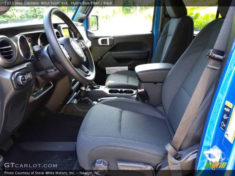 Hydro Blue Pearl / Black 2022 Jeep Gladiator Willys Sport 4x4