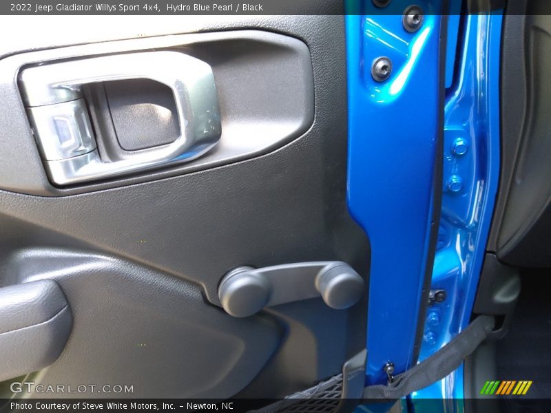 Hydro Blue Pearl / Black 2022 Jeep Gladiator Willys Sport 4x4