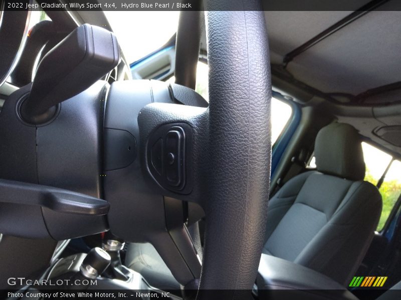 Hydro Blue Pearl / Black 2022 Jeep Gladiator Willys Sport 4x4