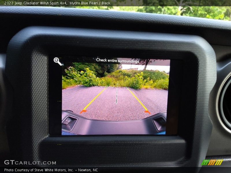 Hydro Blue Pearl / Black 2022 Jeep Gladiator Willys Sport 4x4