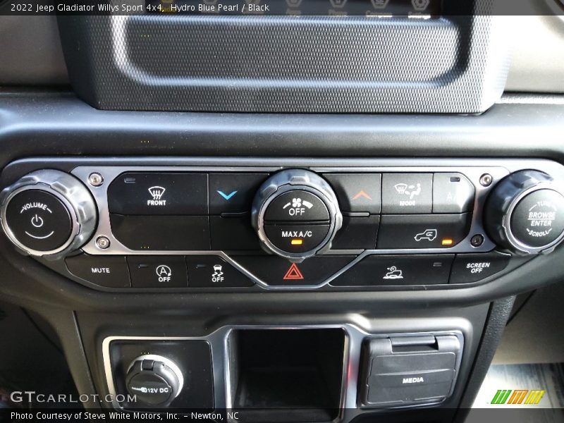 Hydro Blue Pearl / Black 2022 Jeep Gladiator Willys Sport 4x4