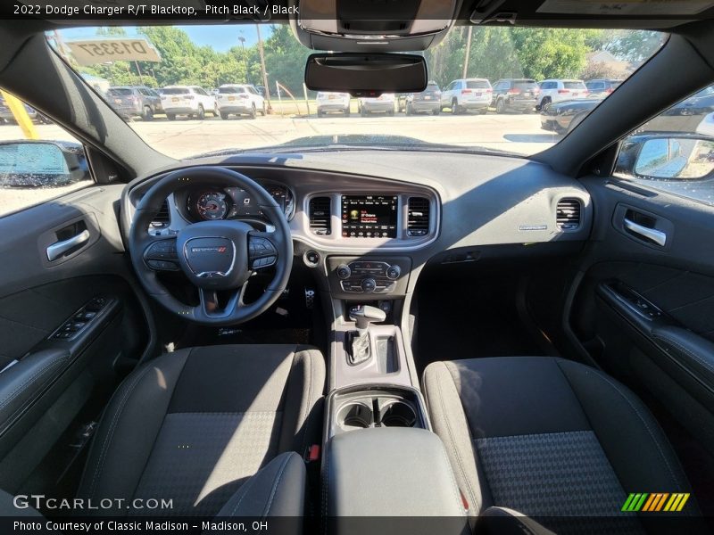 Pitch Black / Black 2022 Dodge Charger R/T Blacktop