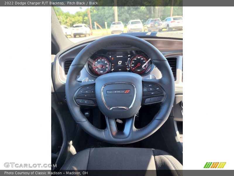 Pitch Black / Black 2022 Dodge Charger R/T Blacktop