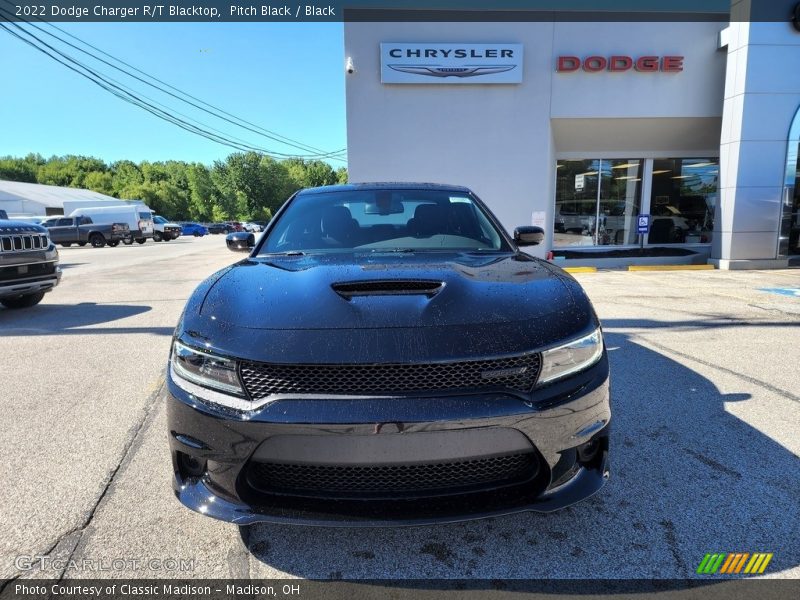 Pitch Black / Black 2022 Dodge Charger R/T Blacktop