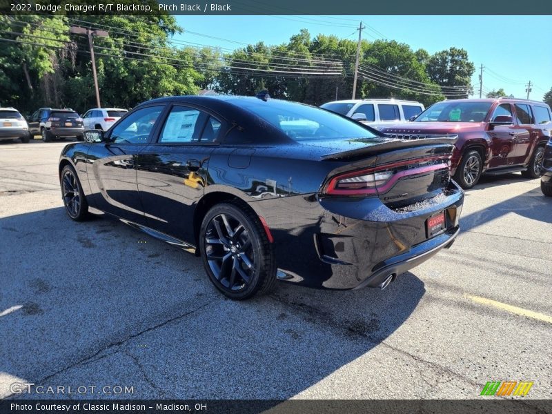 Pitch Black / Black 2022 Dodge Charger R/T Blacktop