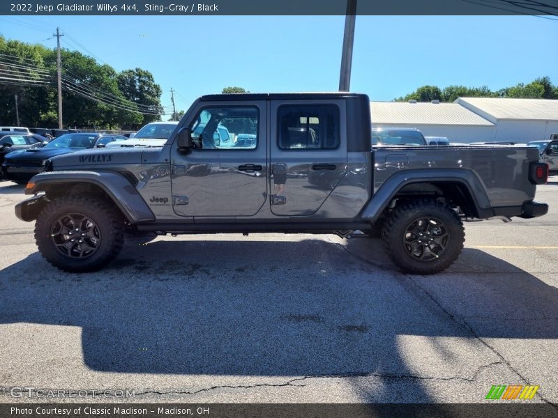 Sting-Gray / Black 2022 Jeep Gladiator Willys 4x4