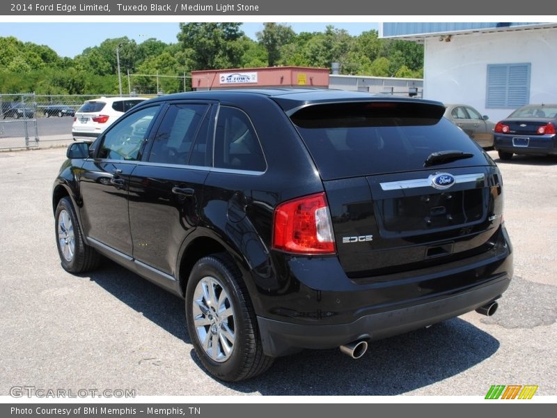 Tuxedo Black / Medium Light Stone 2014 Ford Edge Limited