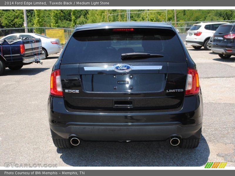 Tuxedo Black / Medium Light Stone 2014 Ford Edge Limited