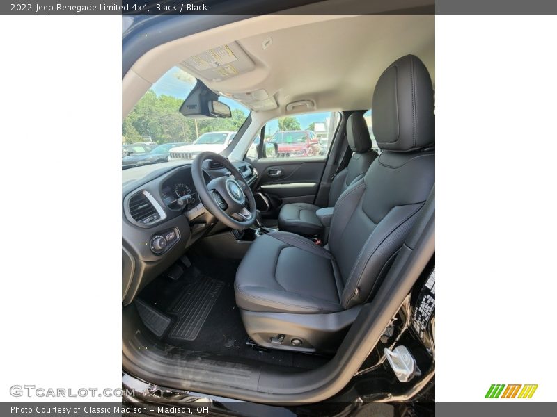 Black / Black 2022 Jeep Renegade Limited 4x4