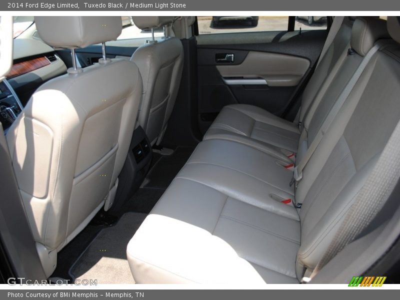 Tuxedo Black / Medium Light Stone 2014 Ford Edge Limited