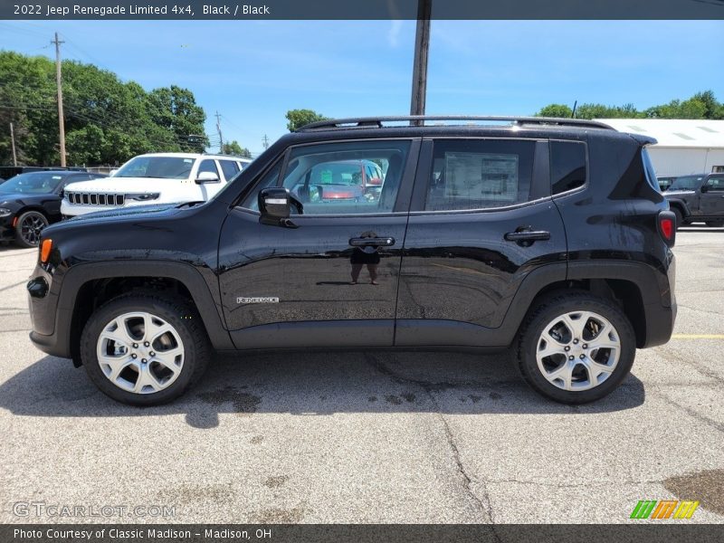 Black / Black 2022 Jeep Renegade Limited 4x4